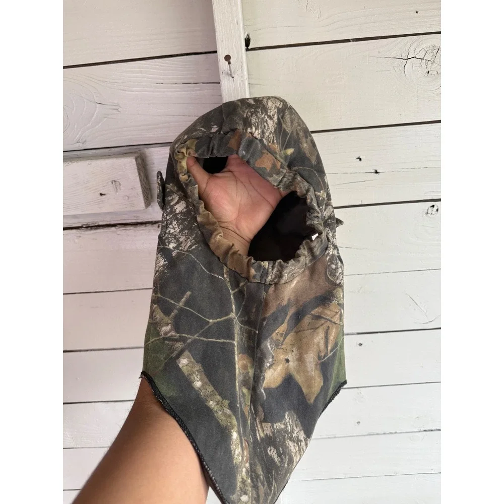 Little Big Horn Outdoors Scent-Lok Camo Hunting Hood Balaclava Mask Forest Camo